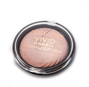 Makeup Revolution Vivid Baked - rozświetlacz do twarzy Peach Lights (7.5 g)