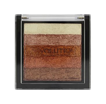 Makeup Revolution Vivid Shimmer Brick Rose Gold - paletka bronzerów i rozświetlaczy (7 g)