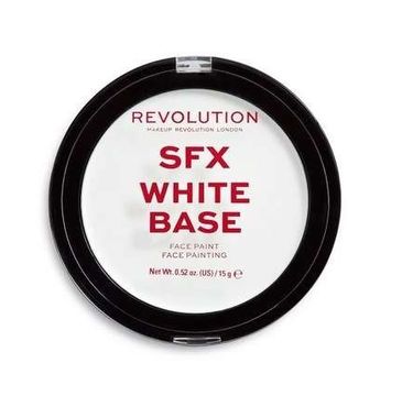 Makeup Revolution SFX White Base Halloween - wybielająca baza pod makijaż (15 g)