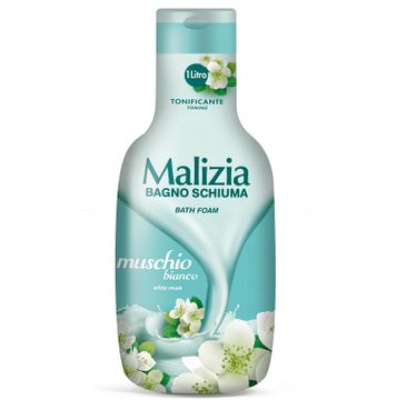 Malizia Bath Foam płyn do kąpieli Białe Piżmo (1000 ml)