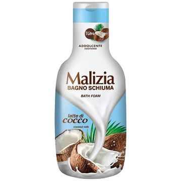 Malizia Bath Foam płyn do kąpieli Kokos (1000 ml)