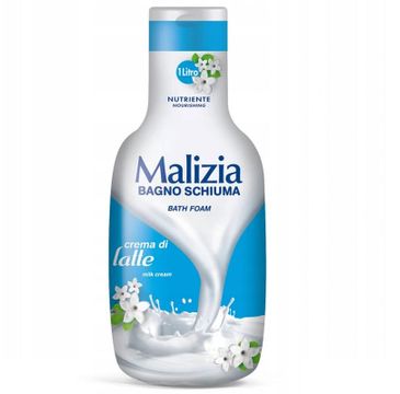 Malizia Bath Foam płyn do kąpieli Mleko (1000 ml)