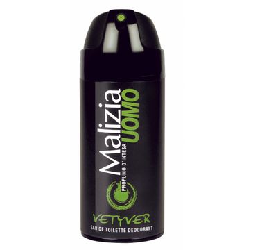Malizia Uomo Vetyver dezodorant w sprayu dla mężczyzn 150 ml