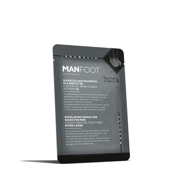 ManFoot złuszczające skarpetki XL dla mężczyzn