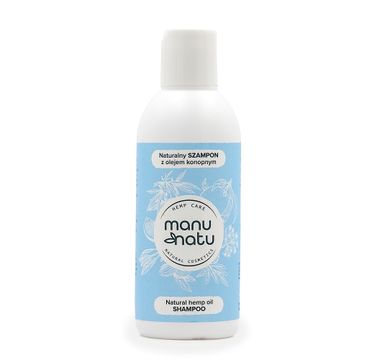 Manu Natu Natural Hemp Oil Shampoo naturalny szampon z olejem konopnym (200 ml)