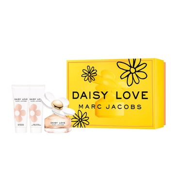 Marc Jacobs Daisy Love zestaw prezentowy woda toaletowa spray 50 ml + balsam do ciała 75 ml + żel pod prysznic 75 ml