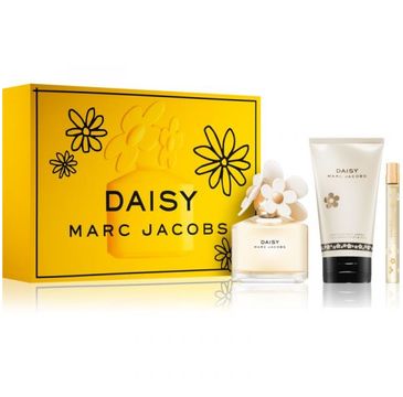 Marc Jacobs Daisy zestaw woda toaletowa spray 100ml + miniaturka wody toaletowej 10ml + balsam do ciała 150ml