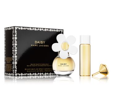 Marc Jacobs Daisy zestaw woda toaletowa spray 20ml + wymienny wkład 15ml