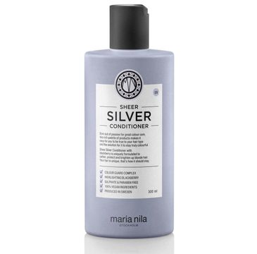 Maria Nila Sheer Silver Conditioner odżywka do włosów blond i rozjaśnianych (300 ml)