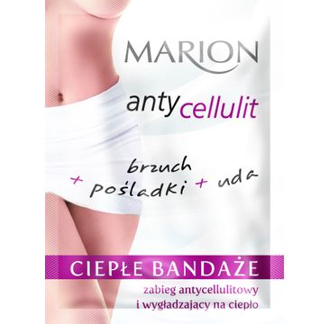 Marion Antycellulit – ciepłe bandaże na ciało – zabieg antycellulitowy i wygładzający (1 op.)