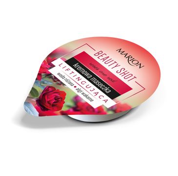 Marion Beauty Roses are Red – ekskluzywna maseczka liftingująca Woda różana i algi wakame (10 ml)