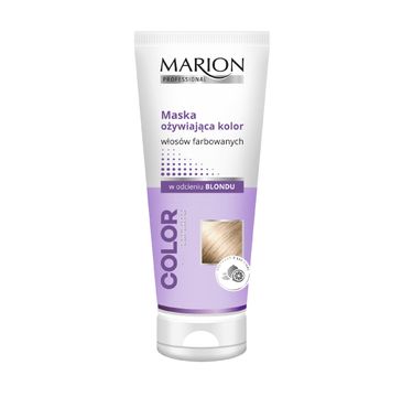 Marion Color Esperto – maska ożywiająca kolor włosów farbowanych – Blond (150 ml)