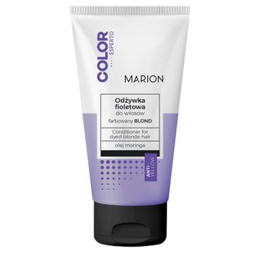 Marion Color Esperto odżywka fioletowa do włosów farbowanych na blond 150ml