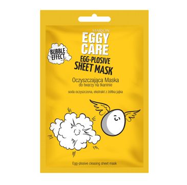 Marion Eggy Care – maska oczyszczająca do twarzy na tkaninie (1 szt.)