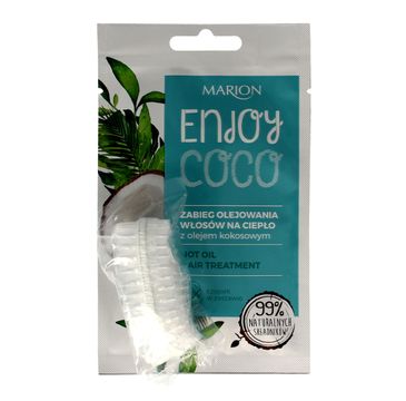 Marion Enjoy Coco – zabieg olejowania włosów na ciepło z olejem kokosowym (20 ml)