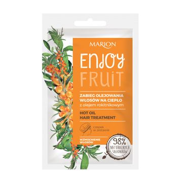 Marion Enjoy Fruit – zabieg olejowania włosów na ciepło (20 ml)