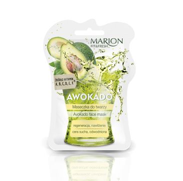 Marion Fit & Fresh – maseczka do twarzy awokado (7.5 ml)