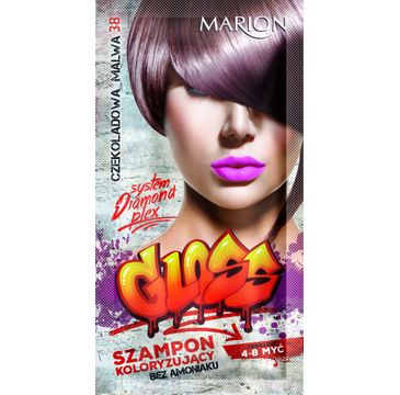 Marion Gloss – szampon koloryzujący nr 38 Czekoladowa Malwa (40 ml)