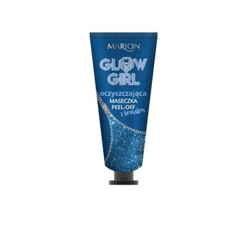 Marion Glow Girl – oczyszczająca maseczka peel-off z brokatem (50 ml)