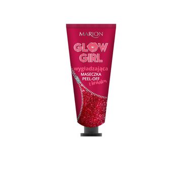 Marion Glow Girl – wygładzająca maseczka peel-off z brokatem (50 ml)