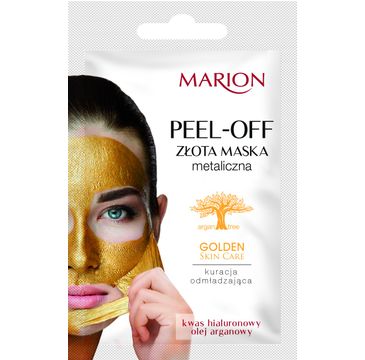 Marion Golden Skin Care – złota maska metaliczna peel-off (6 g)