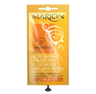 Marion Hair Line – 60 sekundowa maseczka do włosów z olejkiem arganowym (15 ml)