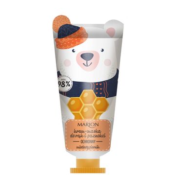 Marion Hand Care krem-maska do rąk i paznokci ochronna Miodowy Piernik (50 ml)