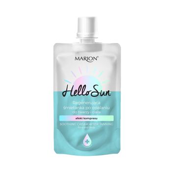 Marion Hello Sun Regenerująca śmietanka po opalaniu do twarzy i ciała (50 ml)