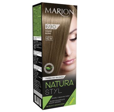 Marion Natura Styl – farba do włosów – Ciemny blond nr 690 (80 ml)