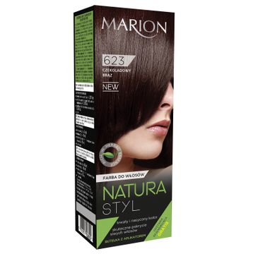 Marion Natura Styl – farba do włosów – Czekoladowy nr 623 (80 ml)