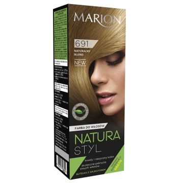 Marion Natura Styl – farba do włosów – Naturalny blond nr 691 (80 ml)