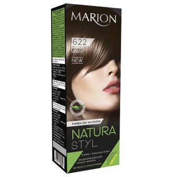 Marion Natura Styl – farba do włosów – Palona kawa nr 622 (80 ml)