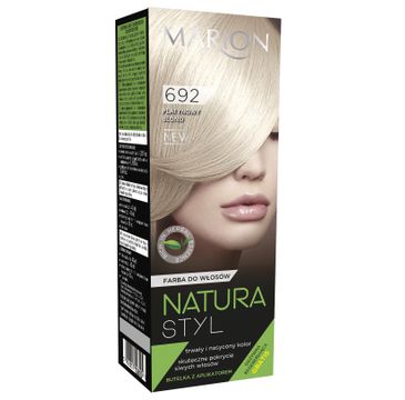 Marion Natura Styl – farba do włosów – Platynowy blond nr 692 (80 ml)