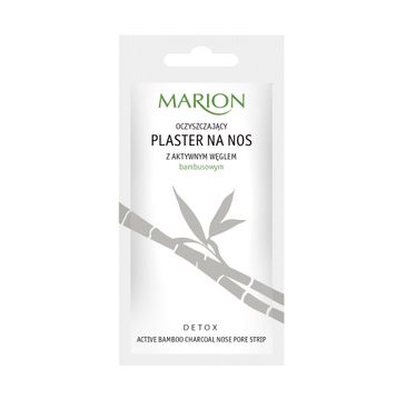 Marion – plaster na nos oczyszczający z aktywnym węglem bambusowym (1 szt.)