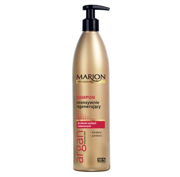 Marion Professional – szampon do włosów intensywnie regenerujący Argan Organiczny (400 g)