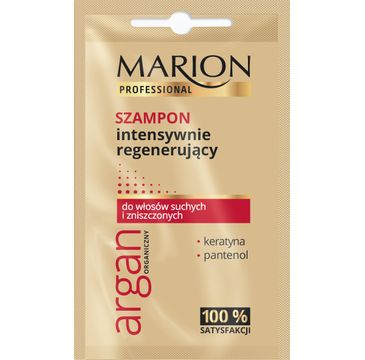 Marion Professional – szampon do włosów regenerujący  Argan Organiczny (10 g)