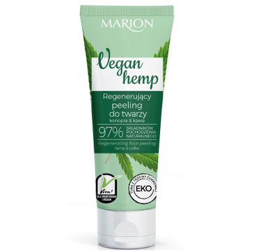 Marion – Regenerujący peeling do twarzy Vegan Hemp (75 ml)