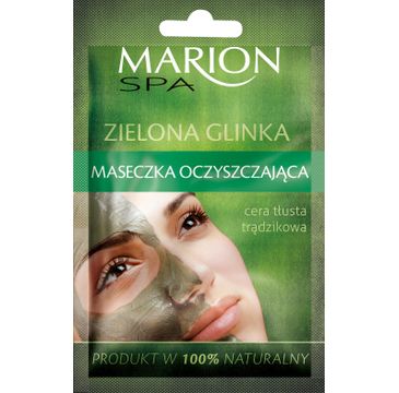 Marion Spa – maseczka z zieloną glinką oczyszczająca (8 g)