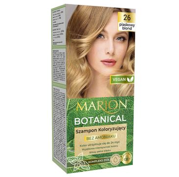 Marion Botanical szampon koloryzujący bez amoniaku 26 Piaskowy Blond (90 ml)