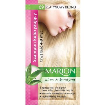 Marion – szampon koloryzujący do włosów nr 69 Platynowy Blond (80 ml)