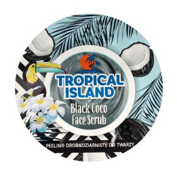 Marion Tropical Island – peeling drobnoziarnisty do twarzy Black Coco (8 g)