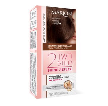 Marion Two Step Shine Reflex – szampon koloryzujący nr 402 Truflowe Paso Doble  (1 op.)