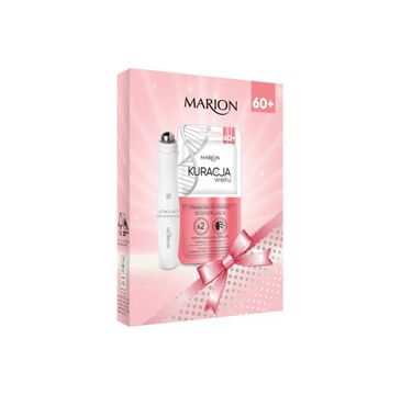 Marion – Zestaw prezentowy Kuracja Wieku 60+ maseczka 8ml x 2+krem pod oczy 15ml (1 szt.)