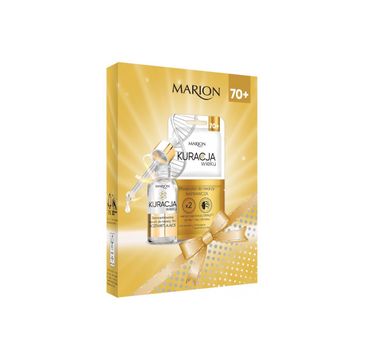 Marion – Zestaw prezentowy Kuracja Wieku 70+ maseczka 8ml x 2+krem pod oczy 15ml (1 szt.)