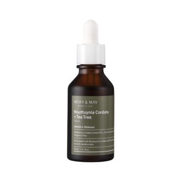 Mary&May Houttuynia Cordata + Tea Tree Serum normalizujące serum do twarzy (30 ml)