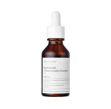 Mary&May Niacinamide + Chaenomeles Sinensis Serum serum o działaniu rozjaśniającym i normalizującym 30ml