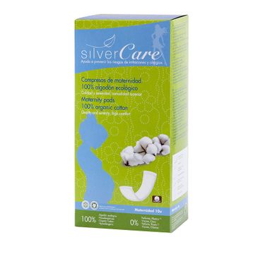 Masmi Silver Care podpaski poporodowe 100% bawełny organicznej 10szt