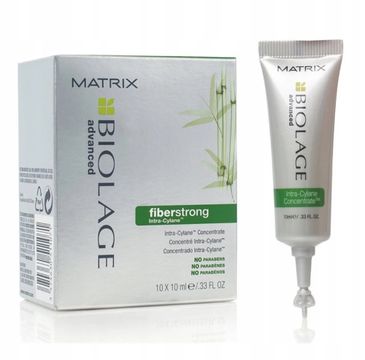 Matrix Biolage Advanced Fiberstrong Intra-Cylane kuracja do włosów zniszczonych 10x10ml