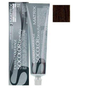 Matrix Socolor Beauty Extra Coverage farba do włosów 504N Medium Brown Neutral 90ml