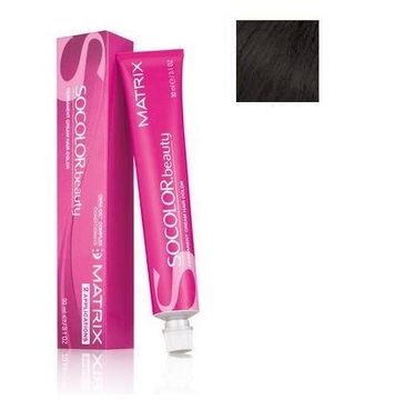 Matrix Socolor Beauty Permanent Cream Hair Colour farba do włosów 2N Black Neutral 90ml